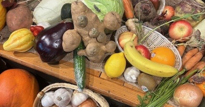 Harvest Thanksgiving Display & Donation image