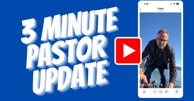 Pastor Update image