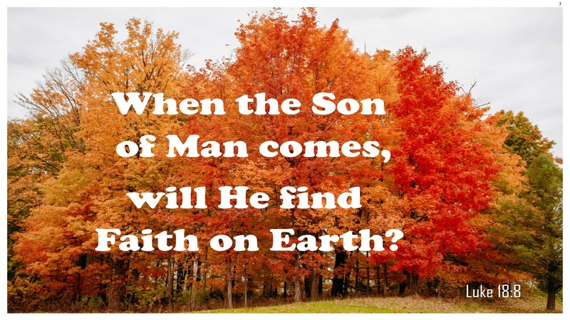 Ninthteenth Sunday After Pentecost