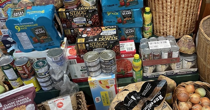 Thank You for Your Thanksgiving Food Donations image