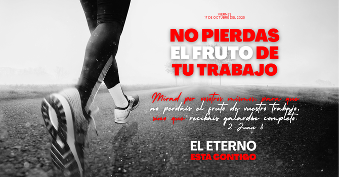 No pierdas el fruto de tu trabajo. image