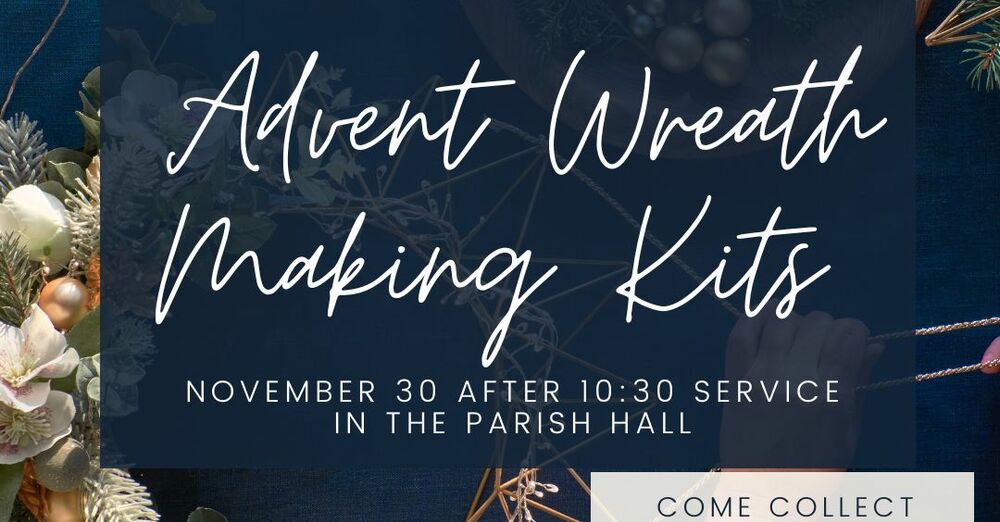 Advent Wreath Decorating