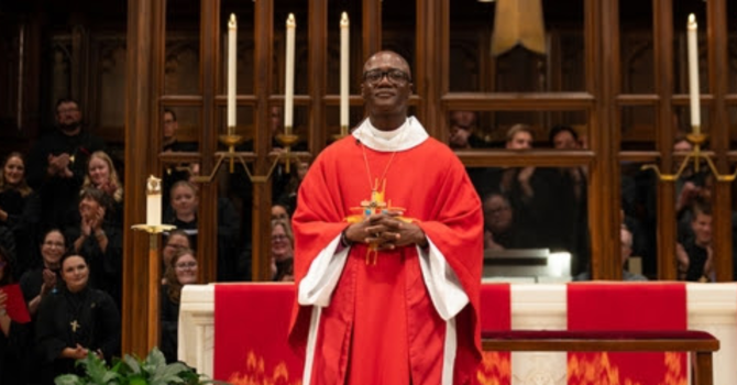 Yehiel Curry installed as presiding bishop image
