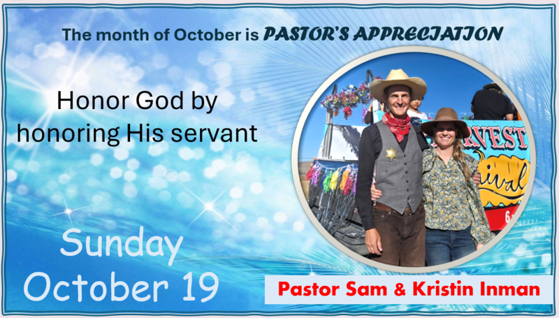 Honoring  Pastor Sam & Kristin