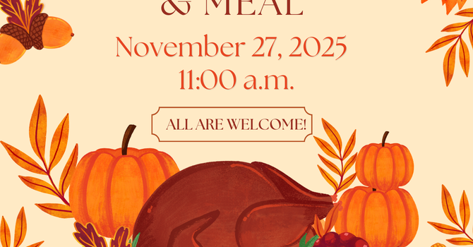 Thanksgiving Day Service