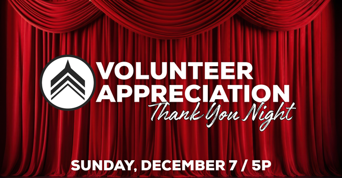 Volunteer Appreciation "Thank You" Night