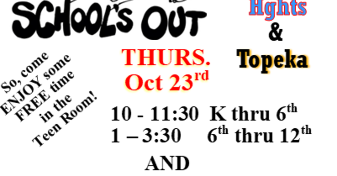 ATTENTION, Shawnee Heights & Topeka Students! image