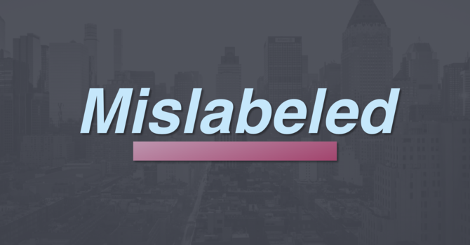 Mislabeled