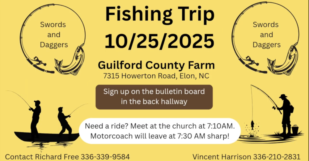 Swords and Daggers Fishing Trip