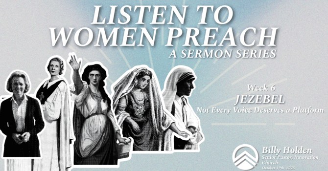 Jezebel; Not Every Voice Deserves a Platform - Week 6 