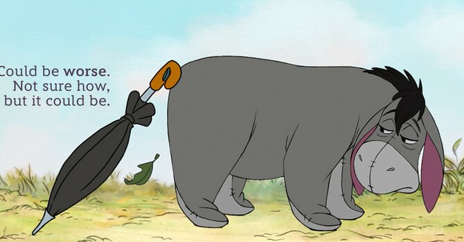 Don’t Be an Eeyore