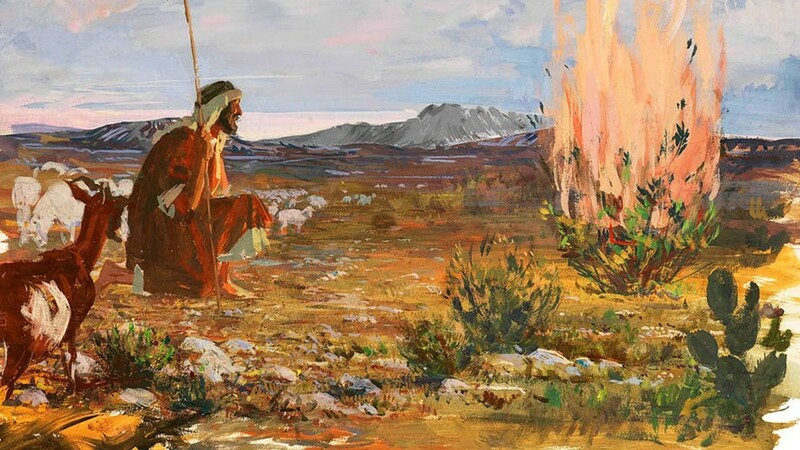 Moses & the Burning Bush