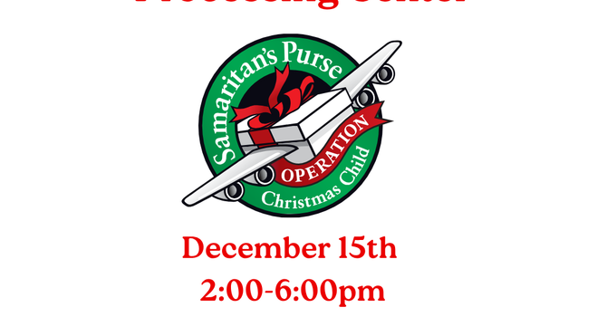 Operation Christmas Child Processing Center