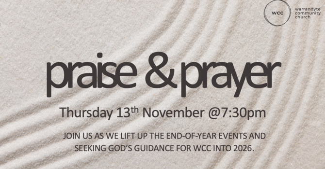 Praise and Prayer Night