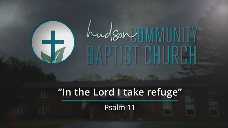 In the Lord I take refuge