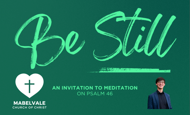 Be Still