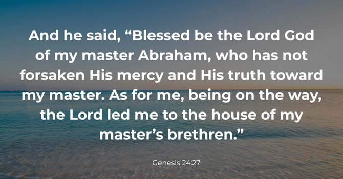 Genesis 24:27