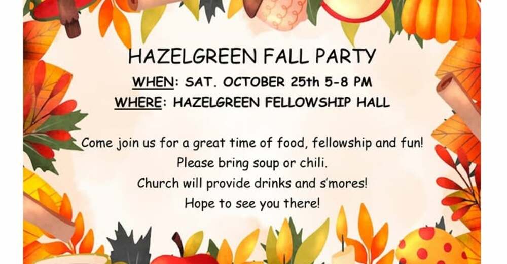 Harvest Party & Bonfire