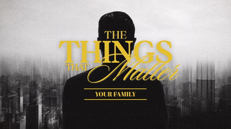 The Things that Matter