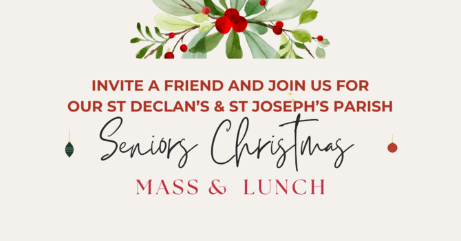 Seniors Mass & Christmas Lunch