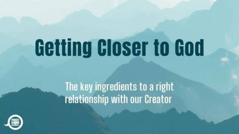 “Getting Closer to God on His Terms” October 19 2025 P.M. Service