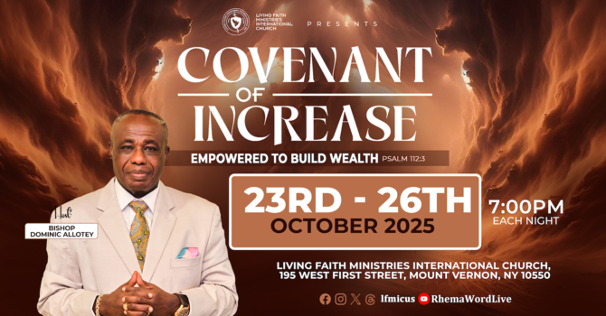 COVENANT OF INCREASE