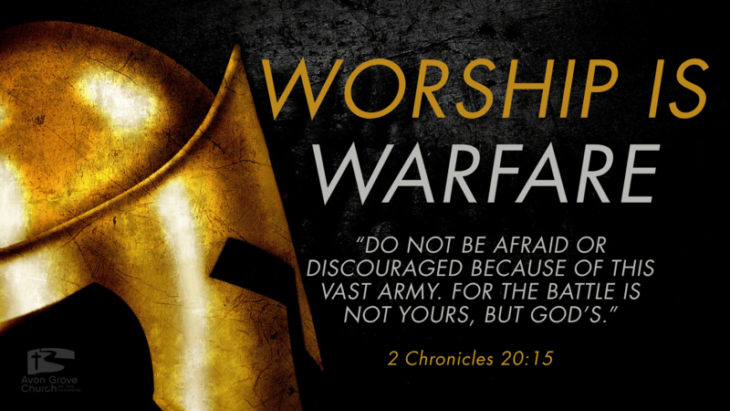 "Worship positions us in God’s Victory"