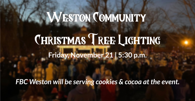 Weston Community Christmas Tree Lighting