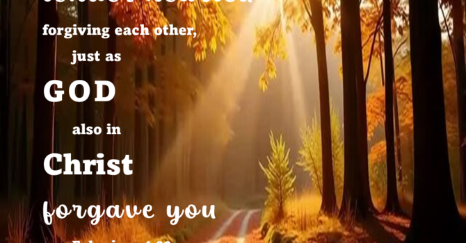 "Forgiveness that Remembers"