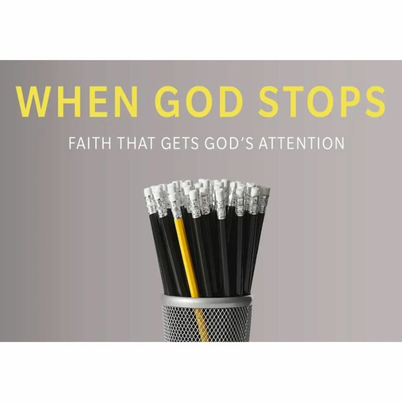"When God Stops" by Pastor Brian Oxman
