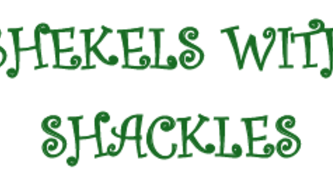 Vouchers Trifold: Shekels with Shackles