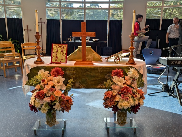 Altar Flowers October 19, 2025