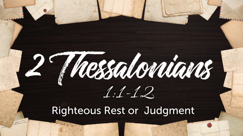 2 Thessalonians 1:1-12