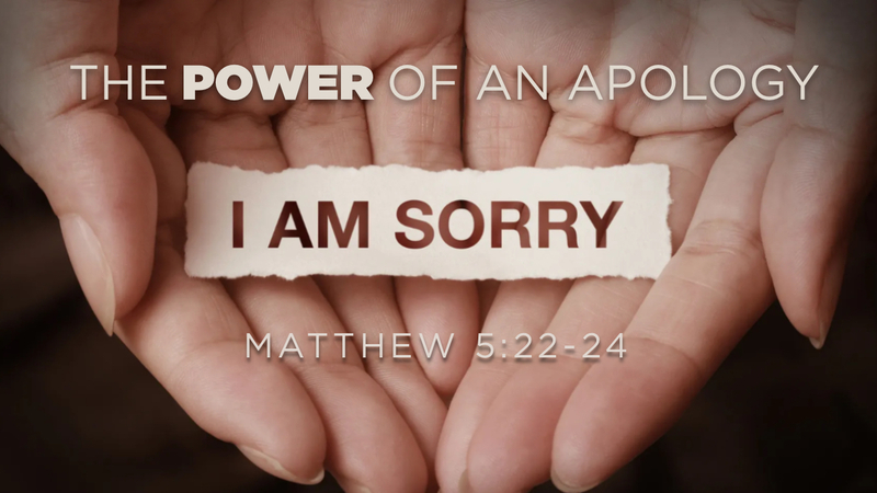 The Power of An Apology