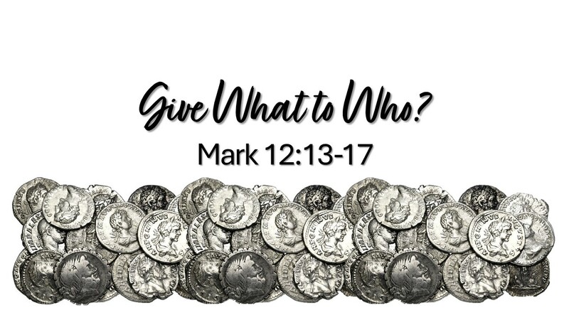 Give What to Who?