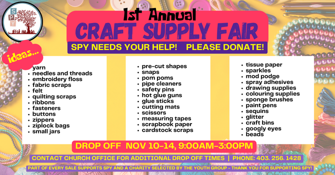 SPY Craft Supply Fair