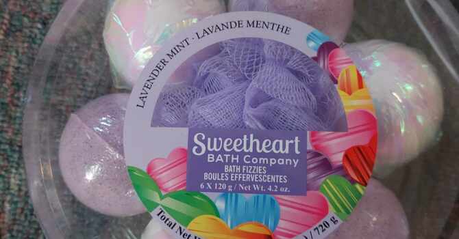 Lavender Mint Bath Fizzers image