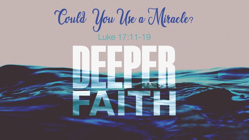 Could You Use A Miracle?