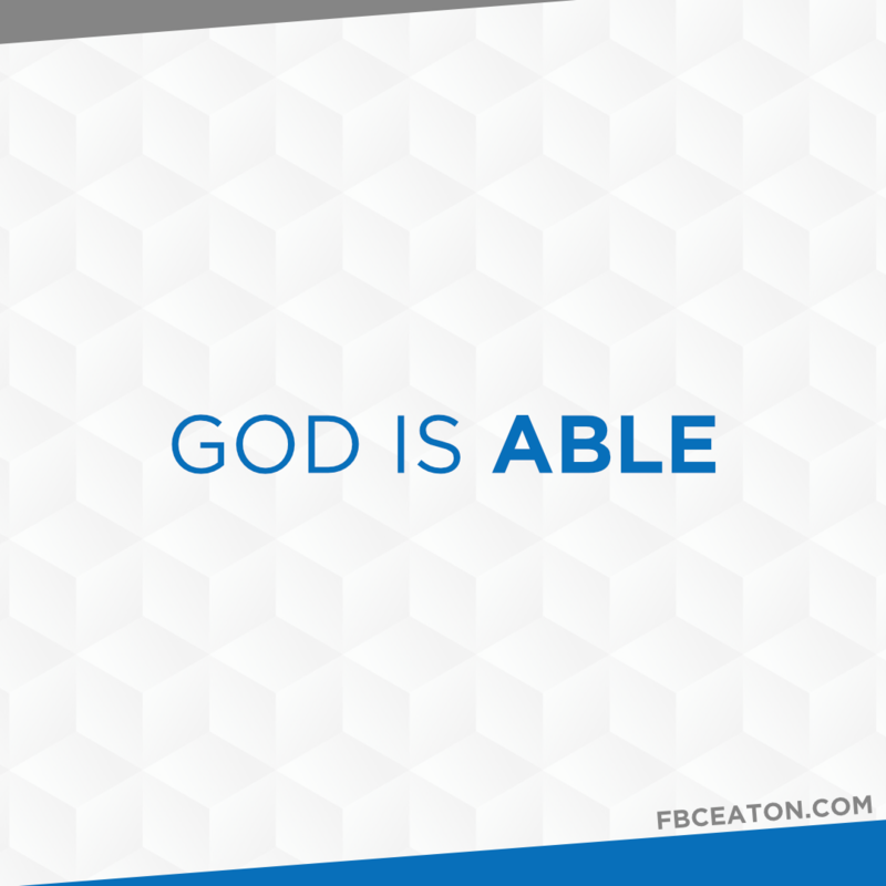 God Is Able
