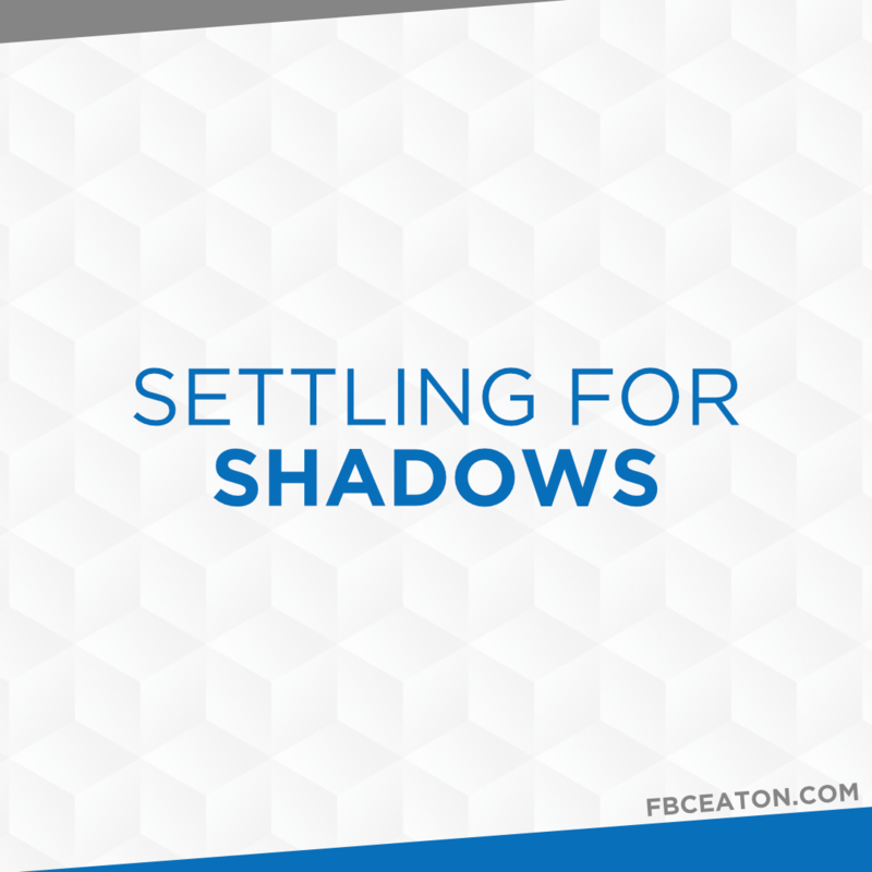 Settling For Shadows