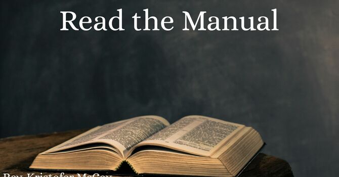 Read the Manual