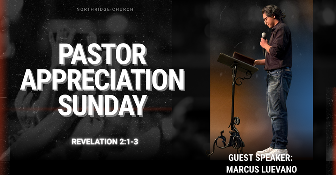 Pastor Appreciation Sunday 