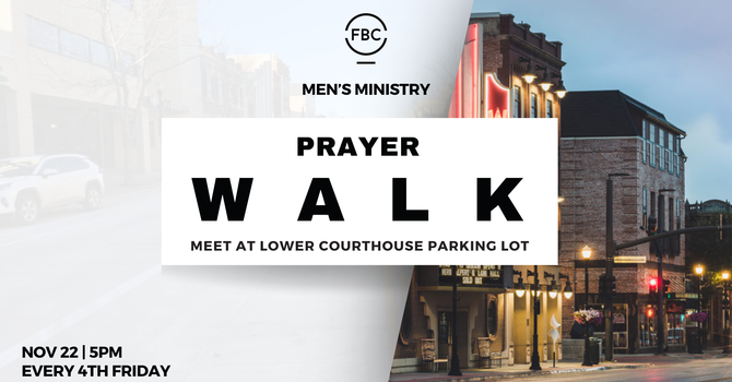 Men's Prayer Walk