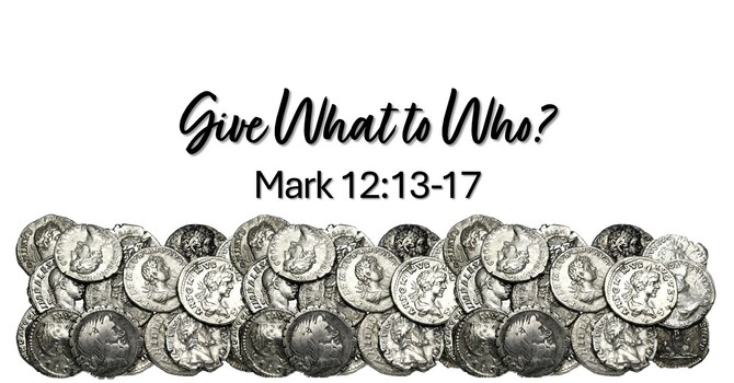 Give What to Who?