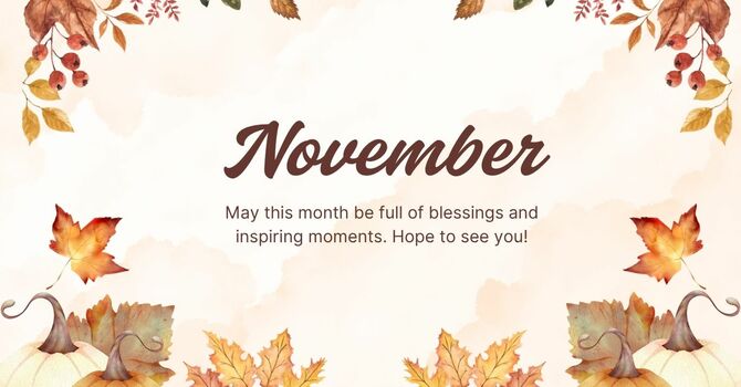 Gudstjänster November