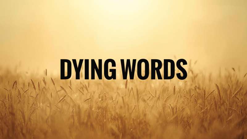 Dying Words