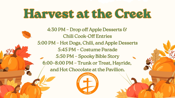 HARVEST AT THE CREEK