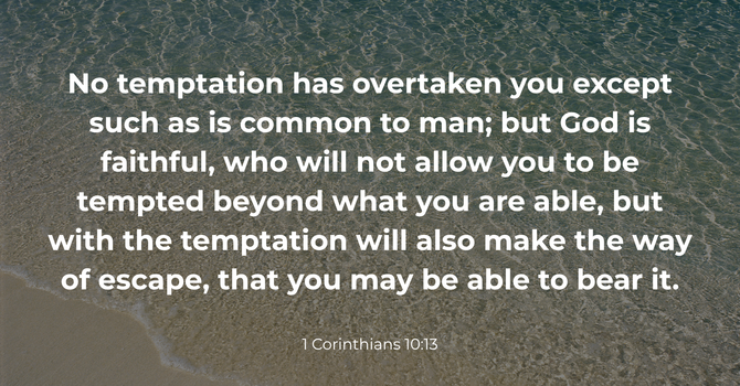 1 Corinthians 10:13