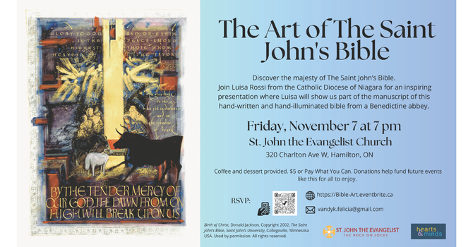 Discover the Majesty of The Saint John’s Bible.