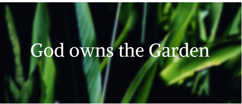 God Owns The Garden